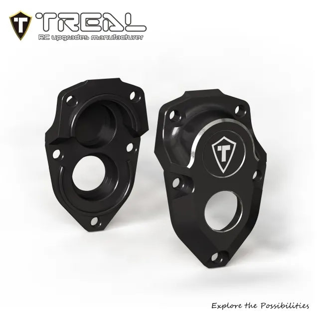 TREAL Aluminum 7075 Front Outer Portal Covers External Cap for Vanquish VRD/VS4-10