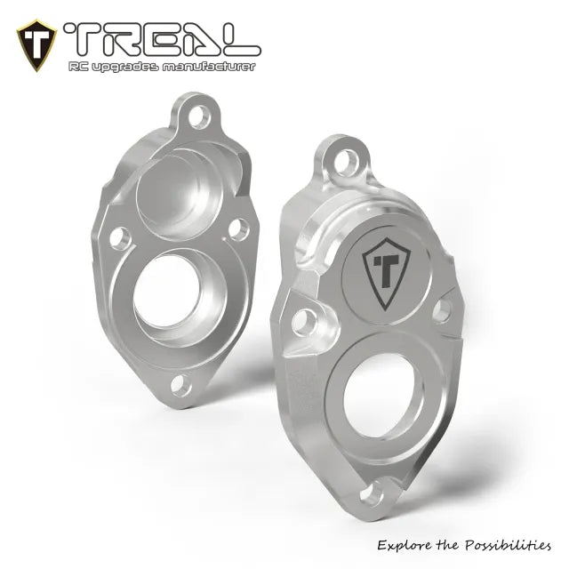 TREAL Aluminum 7075 Rear Outer Portal Covers External Cap for Vanquish VRD/VS4-10