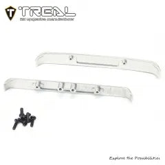TREAL Aluminum 7075 Front & Rear Bumper Upgrades for 1/18 TRX4M K10 High Trail RC Crawler
