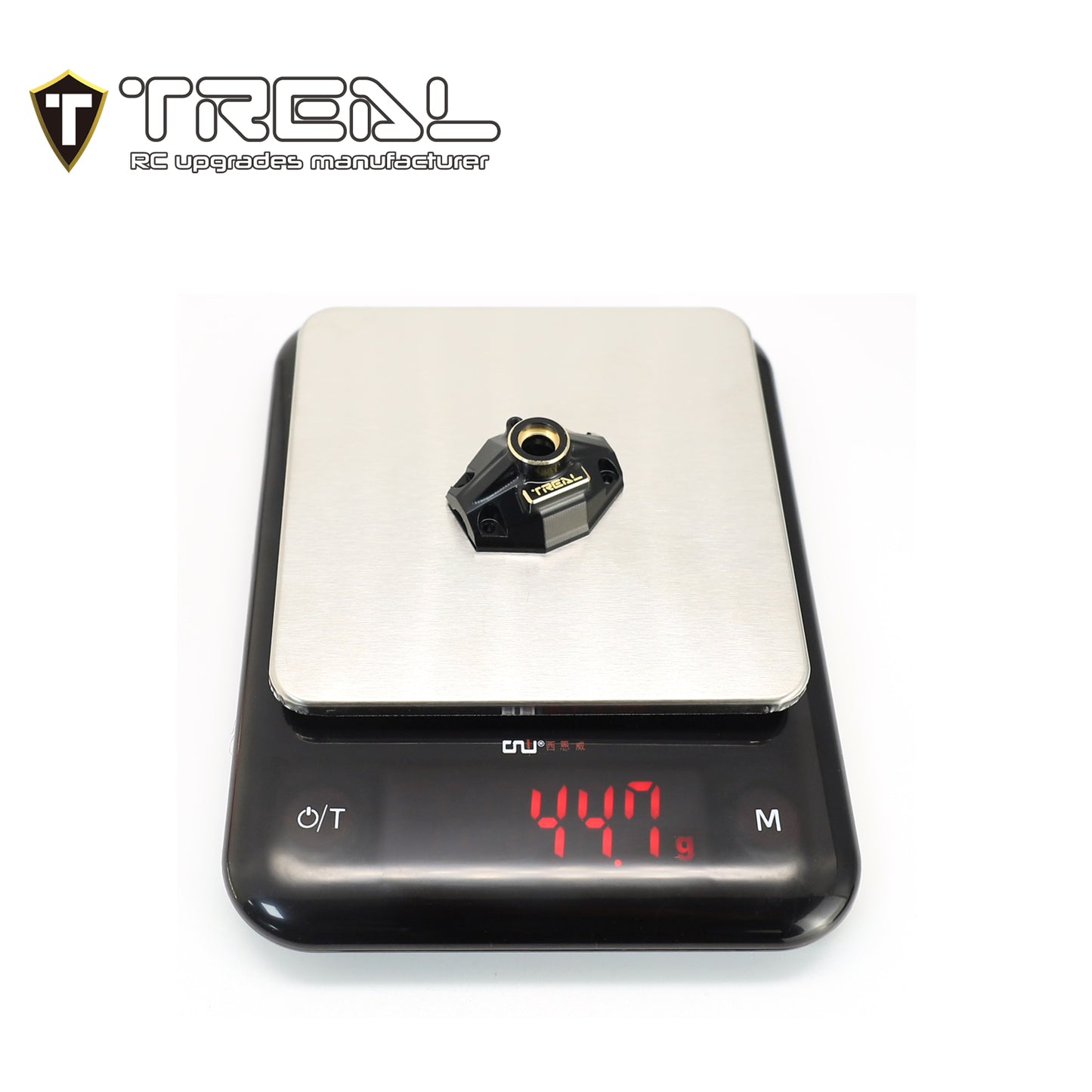 TREAL Brass Diff Cover (1P) for UTB18 Front or Rear Axles