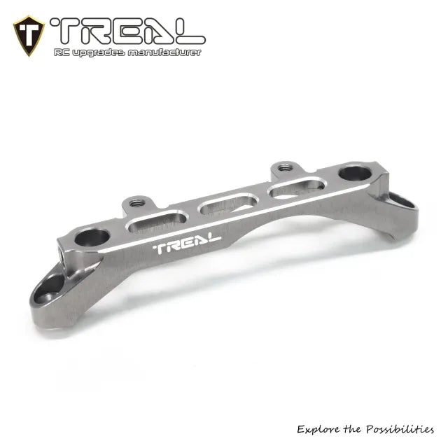 TREAL Aluminum 7075 Front Chassis/Shock Tower Brace, Fr Chass Shock Tower Frame for Axial SCX10 III Jeep