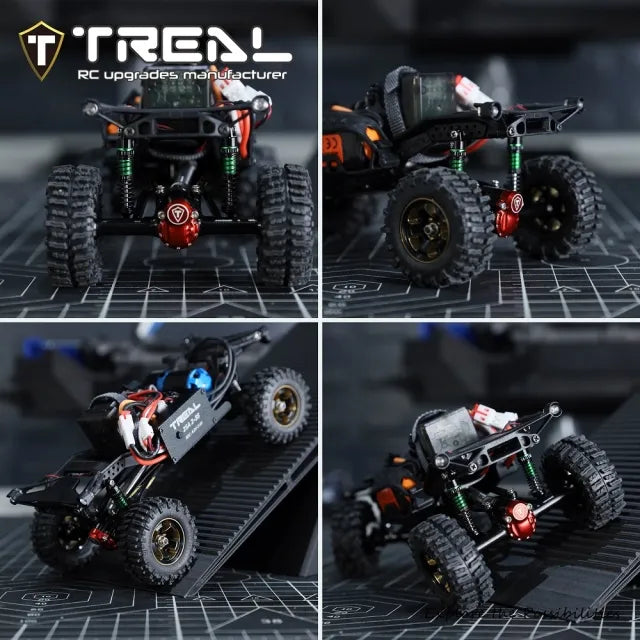 TREAL Aluminum 26mm Oil-fillable Shocks for 1/30 Axial SCX30