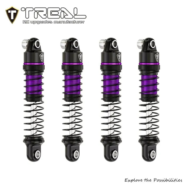 TREAL Aluminum 26mm Oil-fillable Shocks for 1/30 Axial SCX30