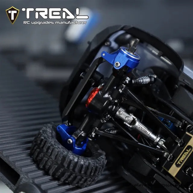 TREAL Aluminum 7075 Steering Knuckles for Axial SCX30