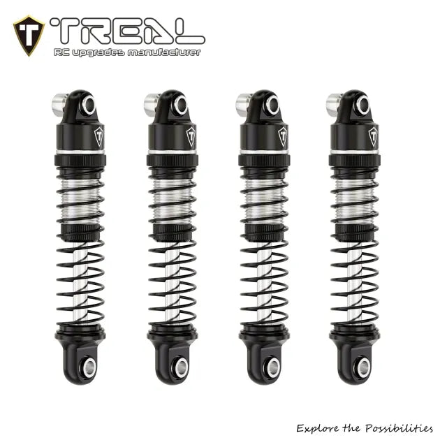TREAL Aluminum 26mm Oil-fillable Shocks for 1/30 Axial SCX30
