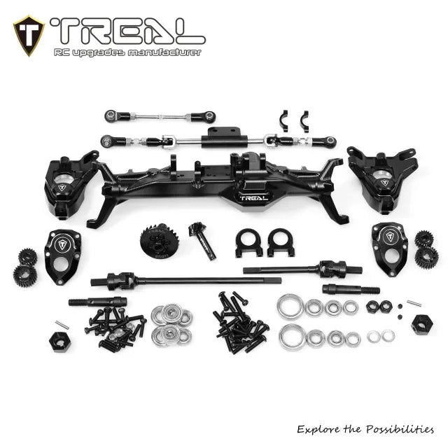 TREAL Aluminum 7075 Front Portal Axle Housing for Vanquish H10