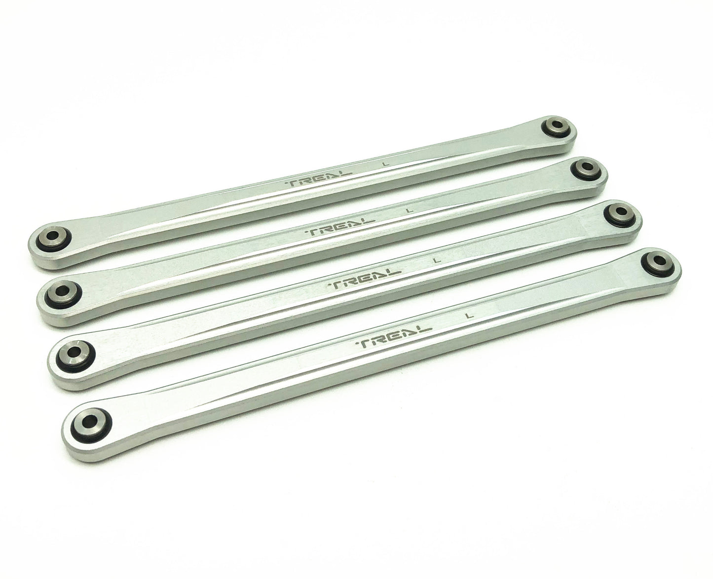 Treal Aluminum 7075 Lower Link Bars (4) Set for Losi LMT