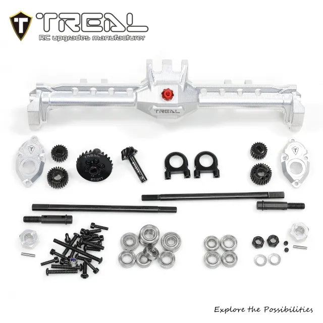 TREAL Aluminum 7075 Rear Portal Axle Housing for Vanquish H10