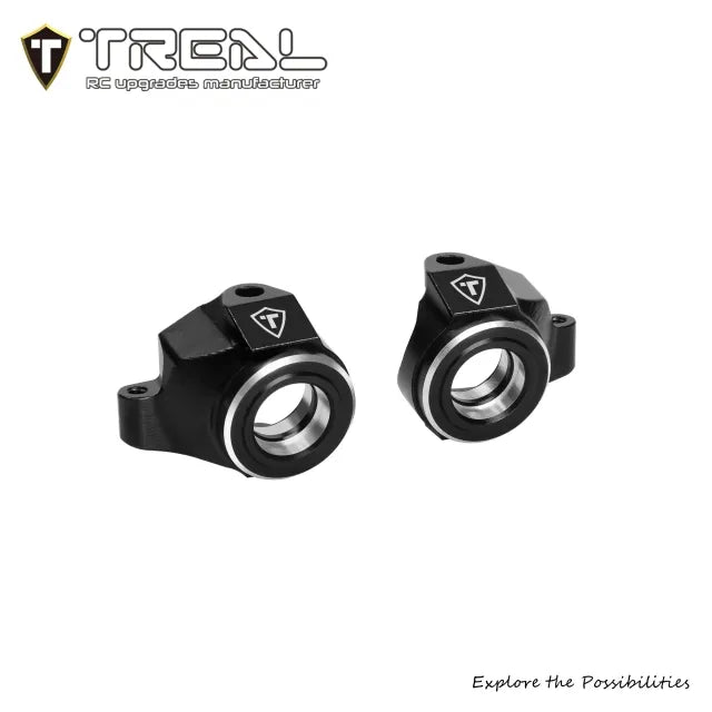 TREAL Aluminum 7075 Steering Knuckles for Axial SCX30