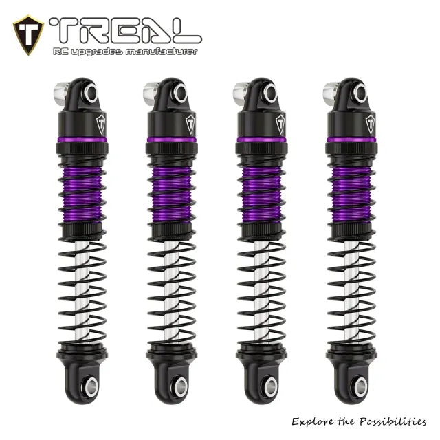 TREAL Aluminum 29mm Oil-fillable Shocks for 1/30 Axial SCX30