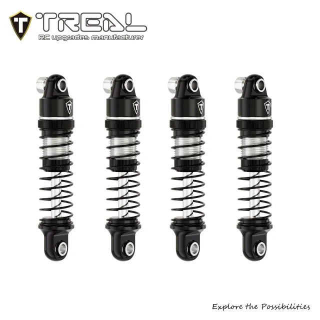 TREAL Aluminum 23mm Oil-fillable Shocks for 1/30 Axial SCX30