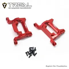 TREAL TRX-4M K10 High Trail Front/Rear Bumper Mounts Aluminum 7075 Upgrades for TRX4M 1/18 RC Crawler