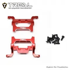 TREAL TRX4MT Front and Rear Bumper Mounts Aluminum 7075 Upgrades for 1/18 TRX-4MT F-150 K10 Monster Truck