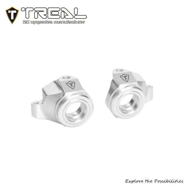 TREAL Aluminum 7075 Steering Knuckles for Axial SCX30