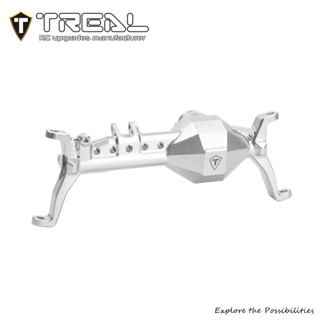 TREAL Aluminum 7075 Front Portal Axle Housing(AR45) Diamond Edition for Axial SCX10 III
