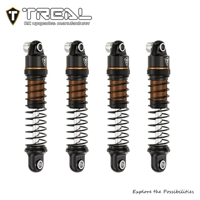TREAL Aluminum 26mm Oil-fillable Shocks for 1/30 Axial SCX30