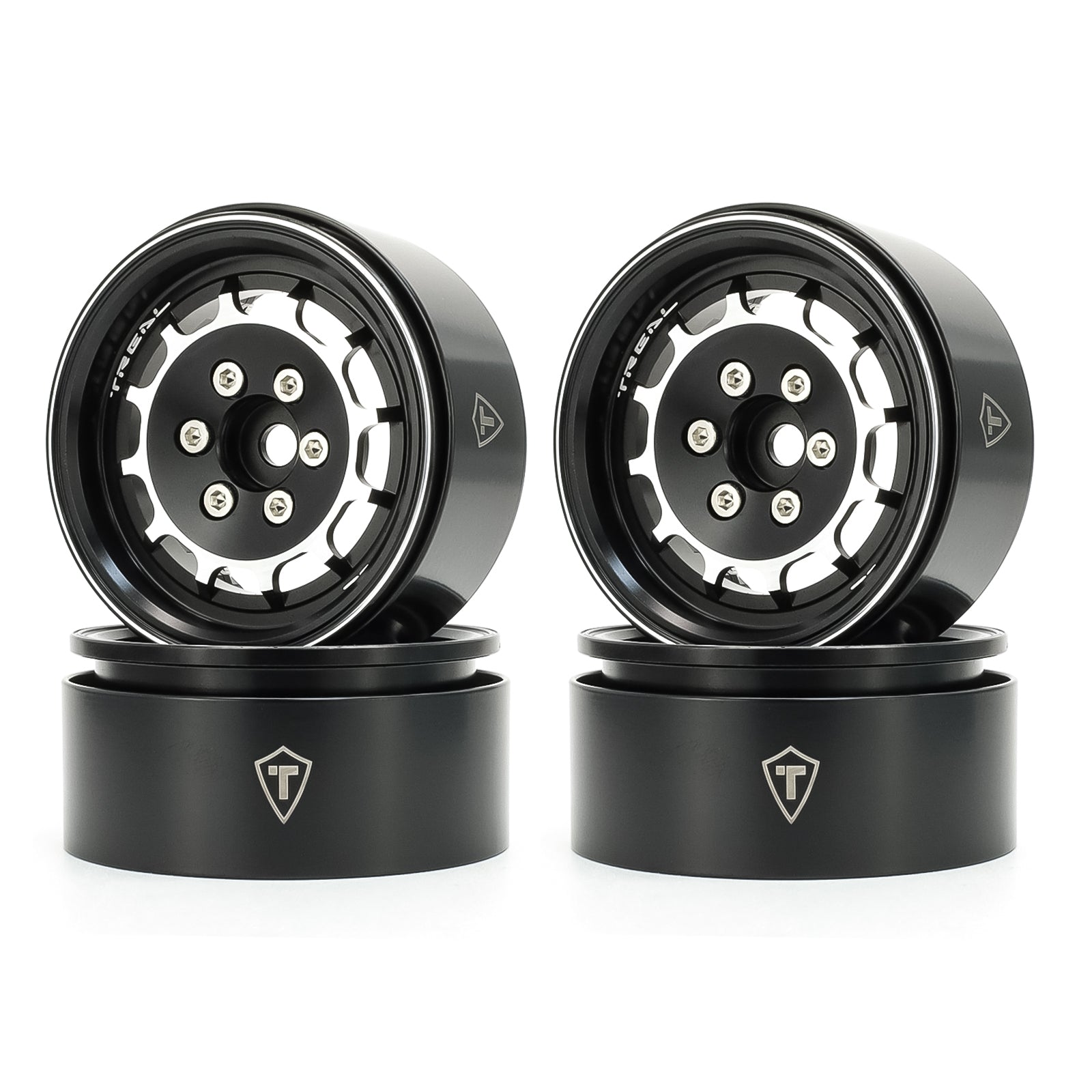 Rc Pneumatici Set Compatibile con Axial 90069 D90 TF2 per Rc Pneumatici Set Compatibile con Axial 90069 D90 TF2 per