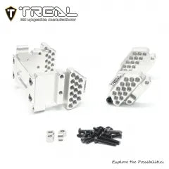 TREAL TRX-4M K10 F150 High Trail Shocks Mount Shock Towers Aluminum 7075 Upgrades for TRX4M 1/18 RC Crawler