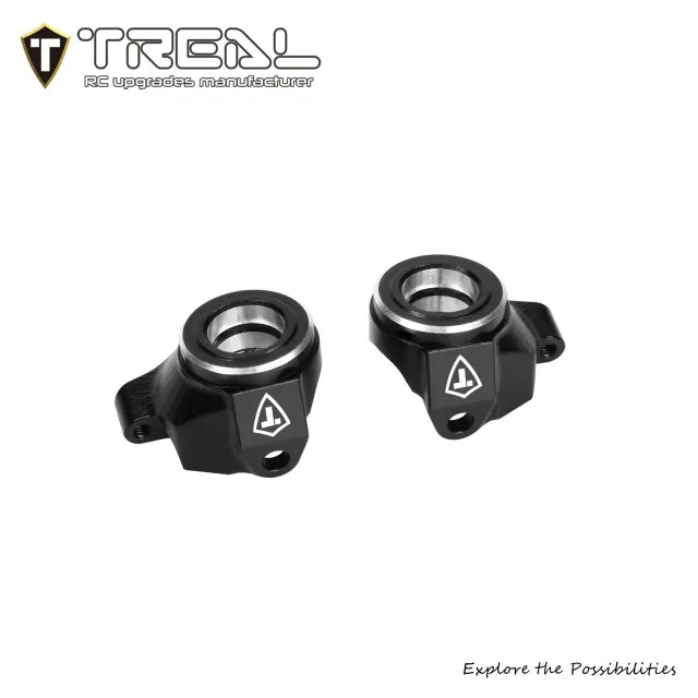 TREAL Aluminum 7075 Steering Knuckles for Axial SCX30