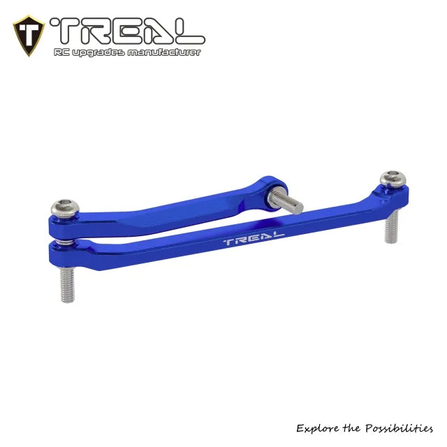 TREAL 7075 Aluminum Front Steering Links for Axial SCX30