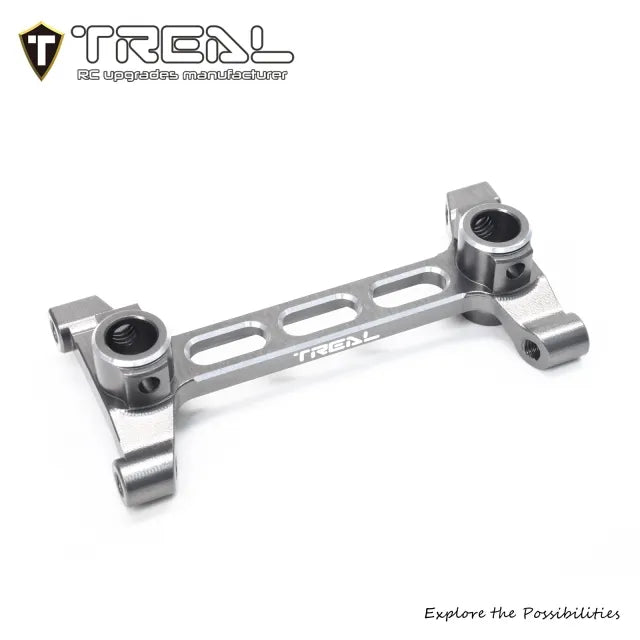 TREAL Aluminum 7075 Rear Chassis/Shock Tower Brace, Rr Chass Shock Tower Frame for SCX10 III Jeep JLU Wrangler