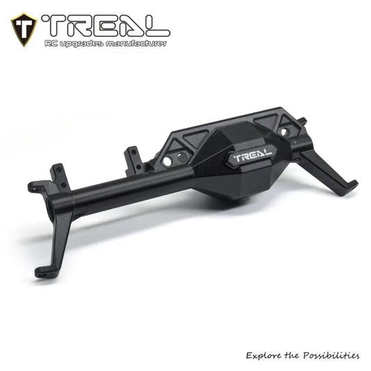 TREAL Aluminum 7075 Front Axle Housing w C Hubs for Axial 1/8 AXP8 Gilamon