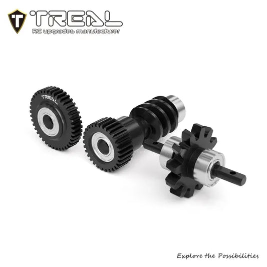 TREAL Harden Steel Transmission Gears Set for Axial SCX30