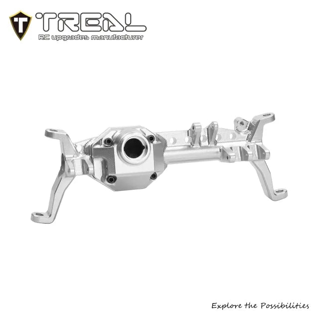 TREAL Aluminum 7075 Front Portal Axle Housing(AR45) Diamond Edition for Axial SCX10 III