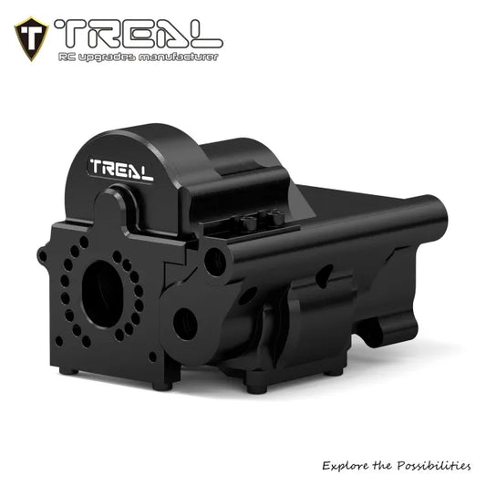 TREAL 7075 Aluminum Transmission Housing Case Set for Axial 1/8 AXP8 Gilamon