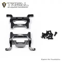 TREAL TRX4MT Front and Rear Bumper Mounts Aluminum 7075 Upgrades for 1/18 TRX-4MT F-150 K10 Monster Truck