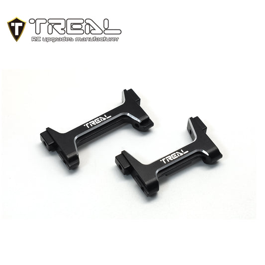 TREAL Aluminum 7075 Front and Rear Bumper Mounts Set (F&R) for 1/18 TRX4M