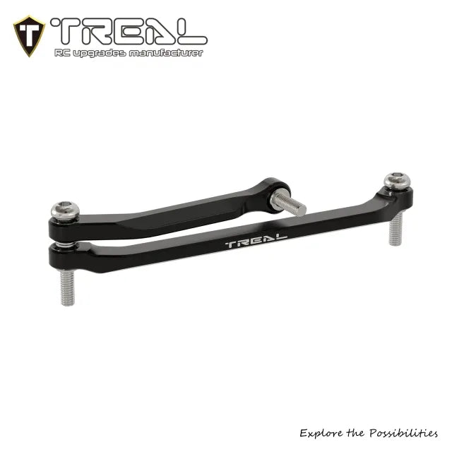 TREAL 7075 Aluminum Front Steering Links for Axial SCX30