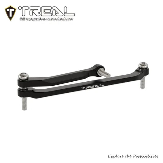 TREAL 7075 Aluminum Front Steering Links for Axial SCX30