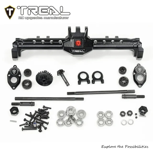 TREAL Aluminum 7075 Rear Portal Axle Housing for Vanquish H10