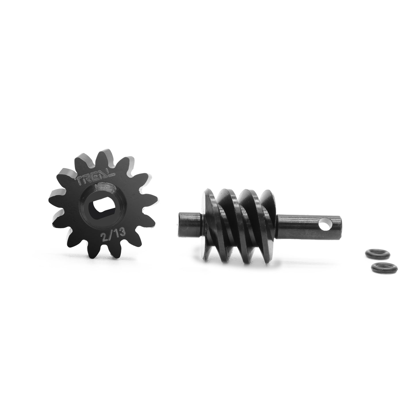 Treal Axial SCX24 Steel Gears Overdrive OD Differential Gears 2/13T