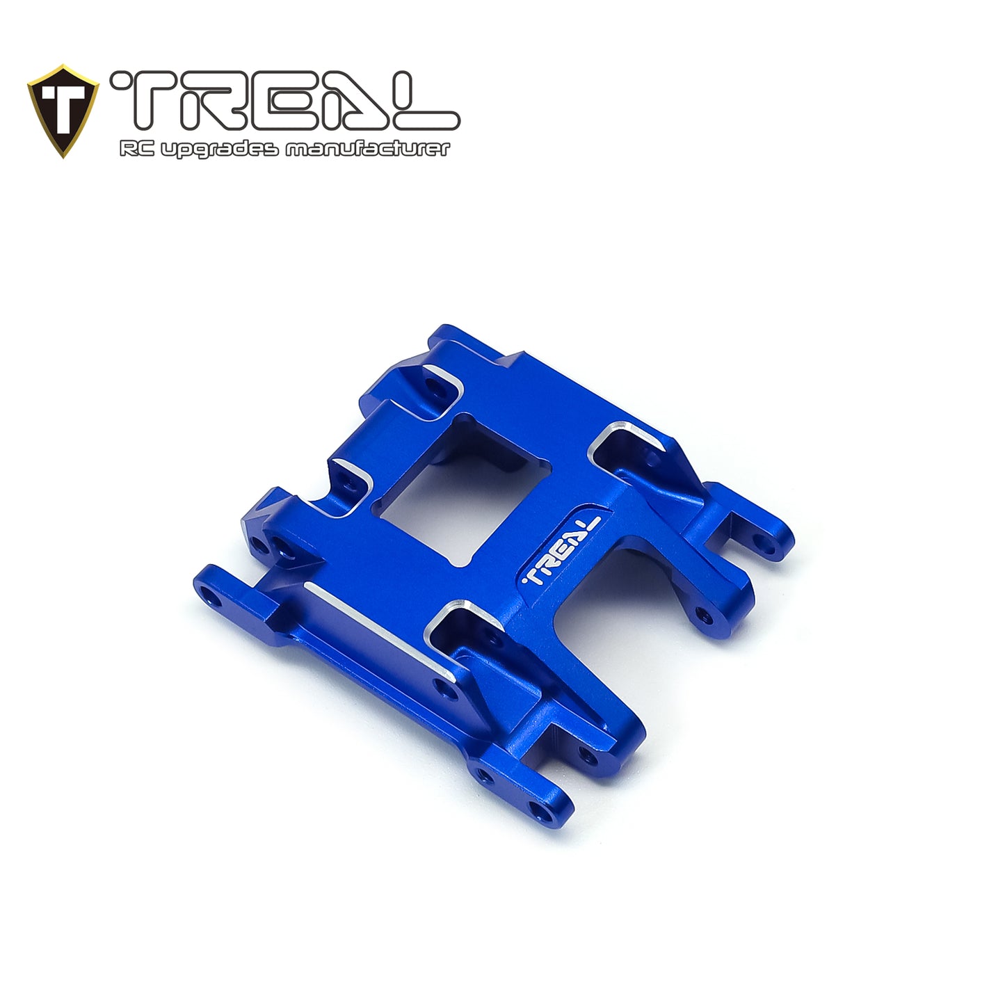 TREAL Aluminum 7075 Center Skid Plate CNC Machined Upgrdes for 1/18 TRX4M