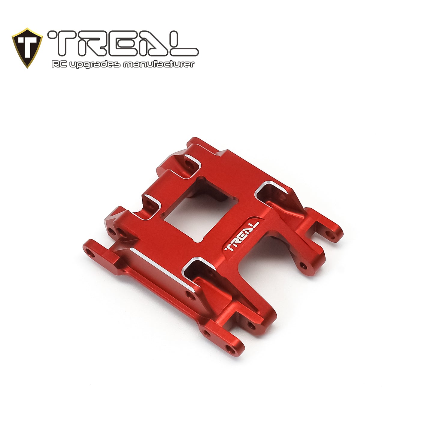 TREAL Aluminum 7075 Center Skid Plate CNC Machined Upgrdes for 1/18 TRX4M