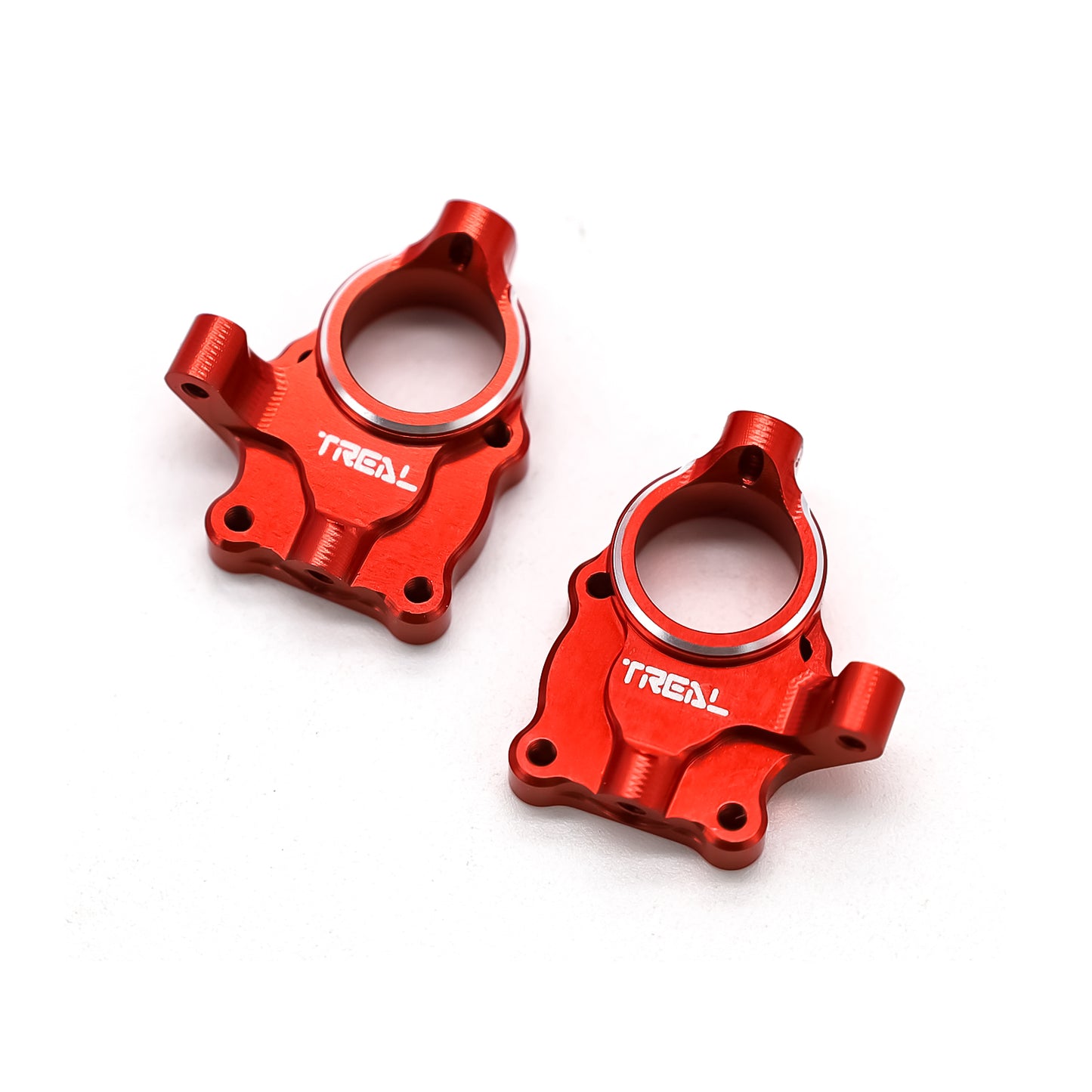 TREAL Aluminum 7075 Inner Portal Covers(2p) Steering Knuckles for 1/24 FMS FCX24 Upgrades