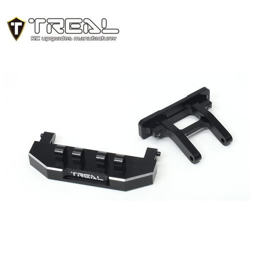 TREAL Aluminum 7075 Rear Bumper Mount for Axial SCX24 Deadbolt AXI90081 1/24 RC Crawler Car Upgrade Parts