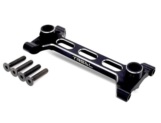 TREAL Aluminum 7075 SCX6 Rear Chassis/Shock Tower Brace, Rr Chass Shock Tower Frame Compatible with Axial SCX6 1/6 Jeep