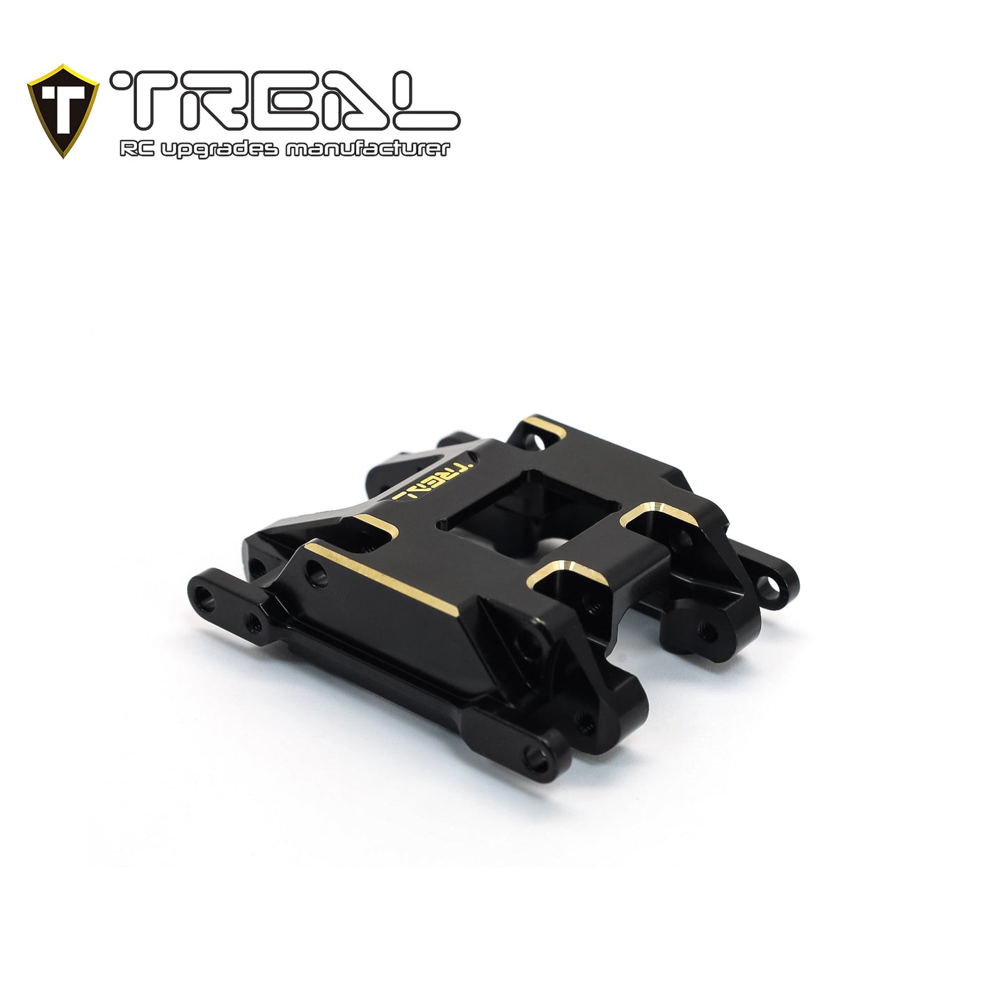 TREAL Brass Center Skid Plate CNC Machined Upgrdes for 1/18 TRX4M