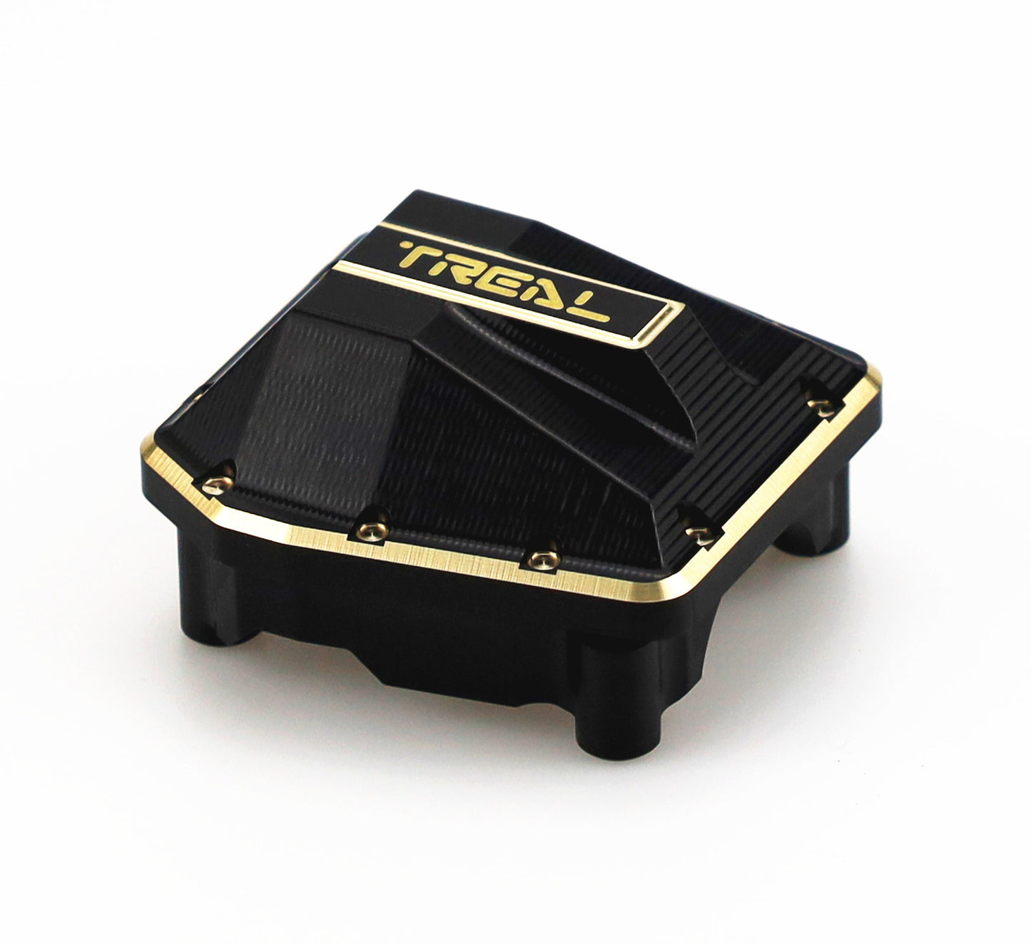 TREAL Brass Diff Cover for SCX6 Front Rear Bridge Axle ,Compatible with Axial SCX6 1/6 RC Crawler Car