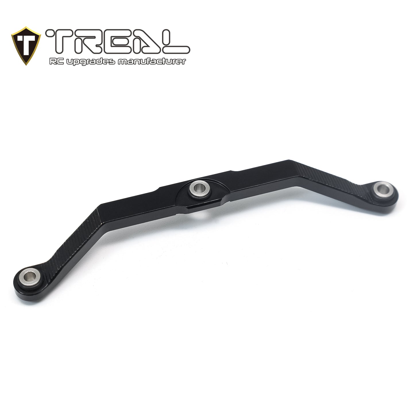 TREAL Brass Front Steering Link, CNC Machined Upgrades for 1/18 TRX4M Defender Bronco