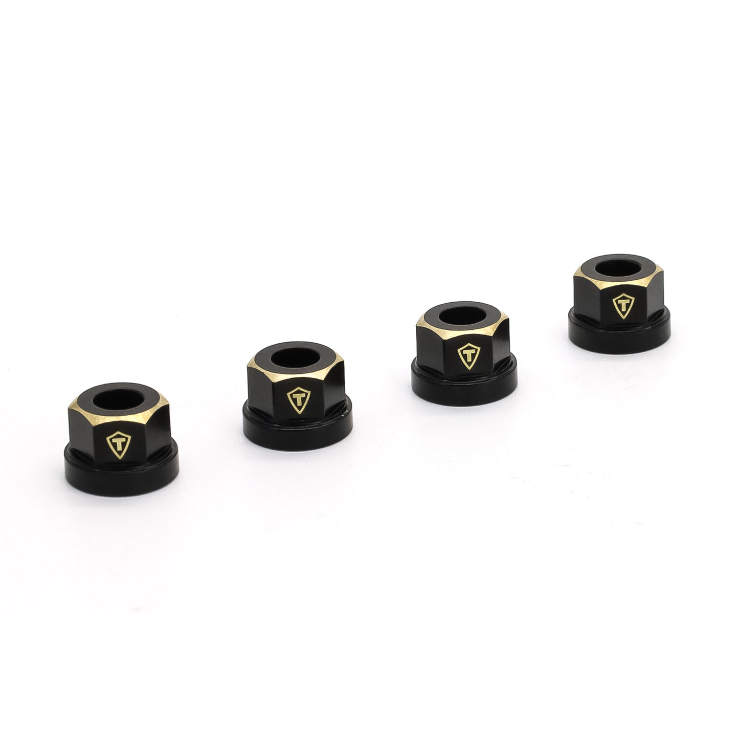 TREAL Brass Wheel Hubs Wheel Spacers (4p) for FMS FCX24