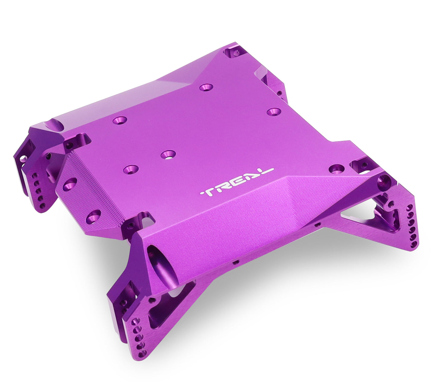 TREAL Ryft Chassis Skid Plate Aluminum 7075 CNC Machined, Center Skid Board for Axial Ryft RBX10