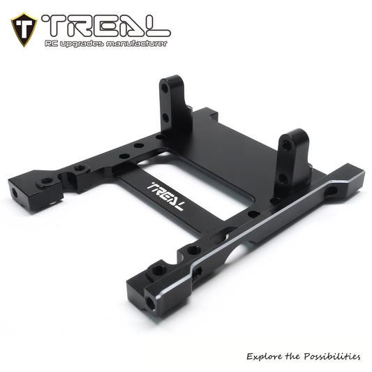 TREAL SCX10 Pro Front Chassis Brace Servo & Winch Mount Aluminum 7075 CNC Billet Machined Upgrades Parts