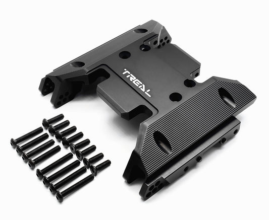 TREAL SCX6 Center Skid Plate Alu 7075 CNC Billet Machined for Axial SCX6 Upgrades Parts