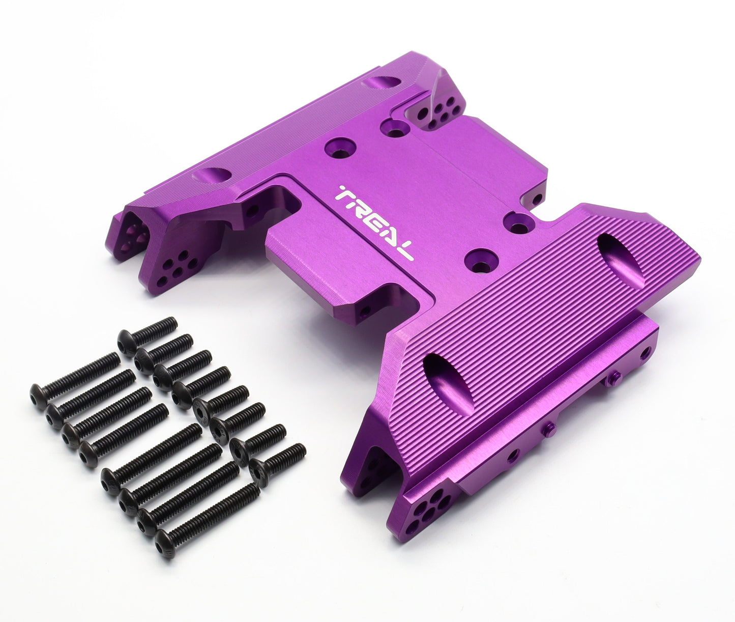 TREAL SCX6 Center Skid Plate Alu 7075 CNC Billet Machined for Axial SCX6 Upgrades Parts