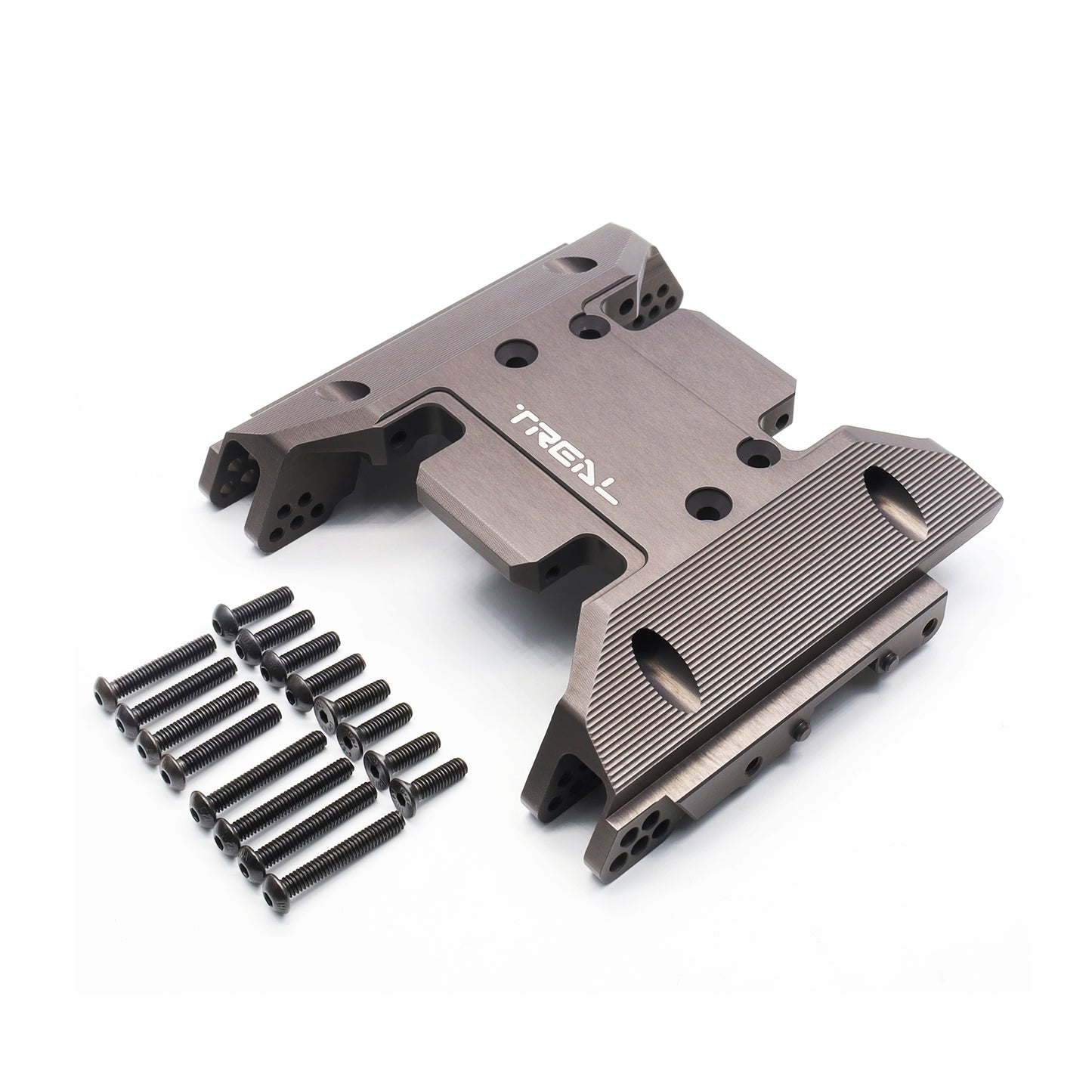 TREAL SCX6 Center Skid Plate Alu 7075 CNC Billet Machined for Axial SCX6 Upgrades Parts