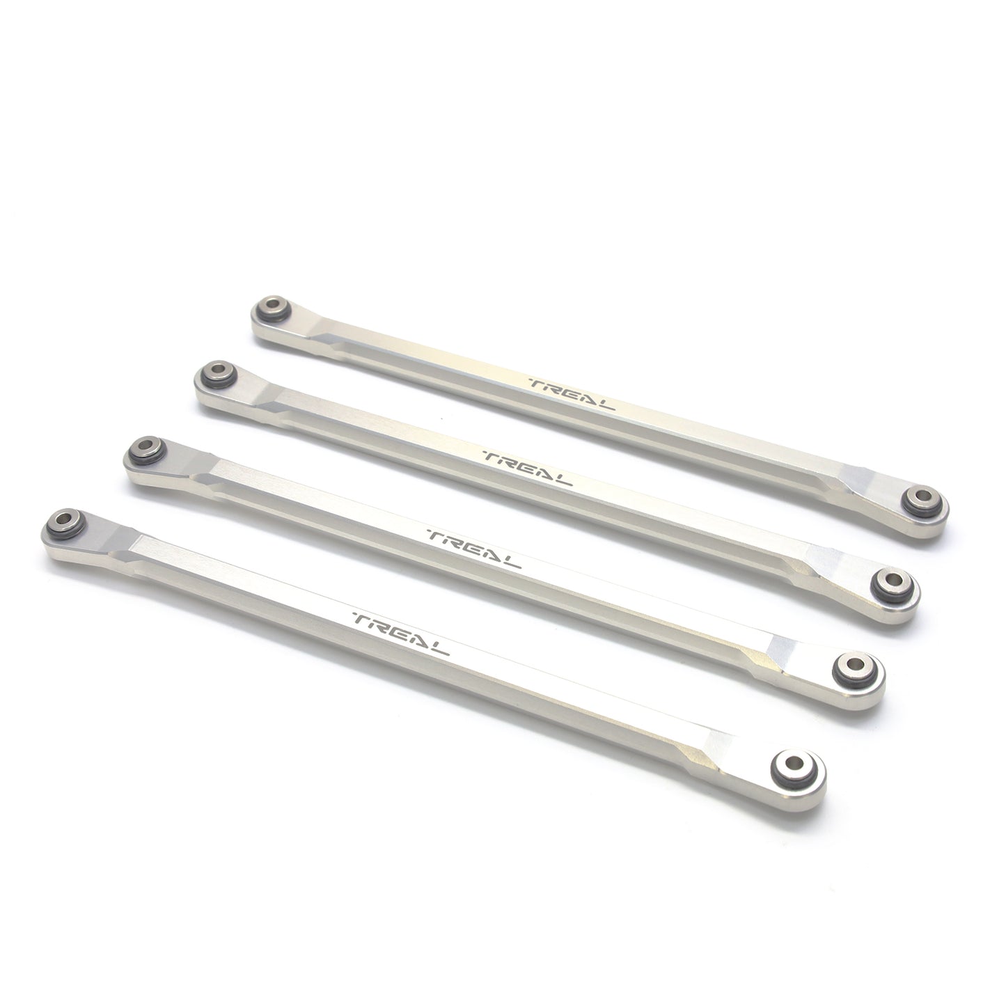 TREAL SCX6 Lower Links Set (4) Aluminum 7075 Rod Links Replacements for Axial SCX6